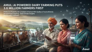 Assistente virtual da Amul revoluciona a produção leiteira na Índia com IA